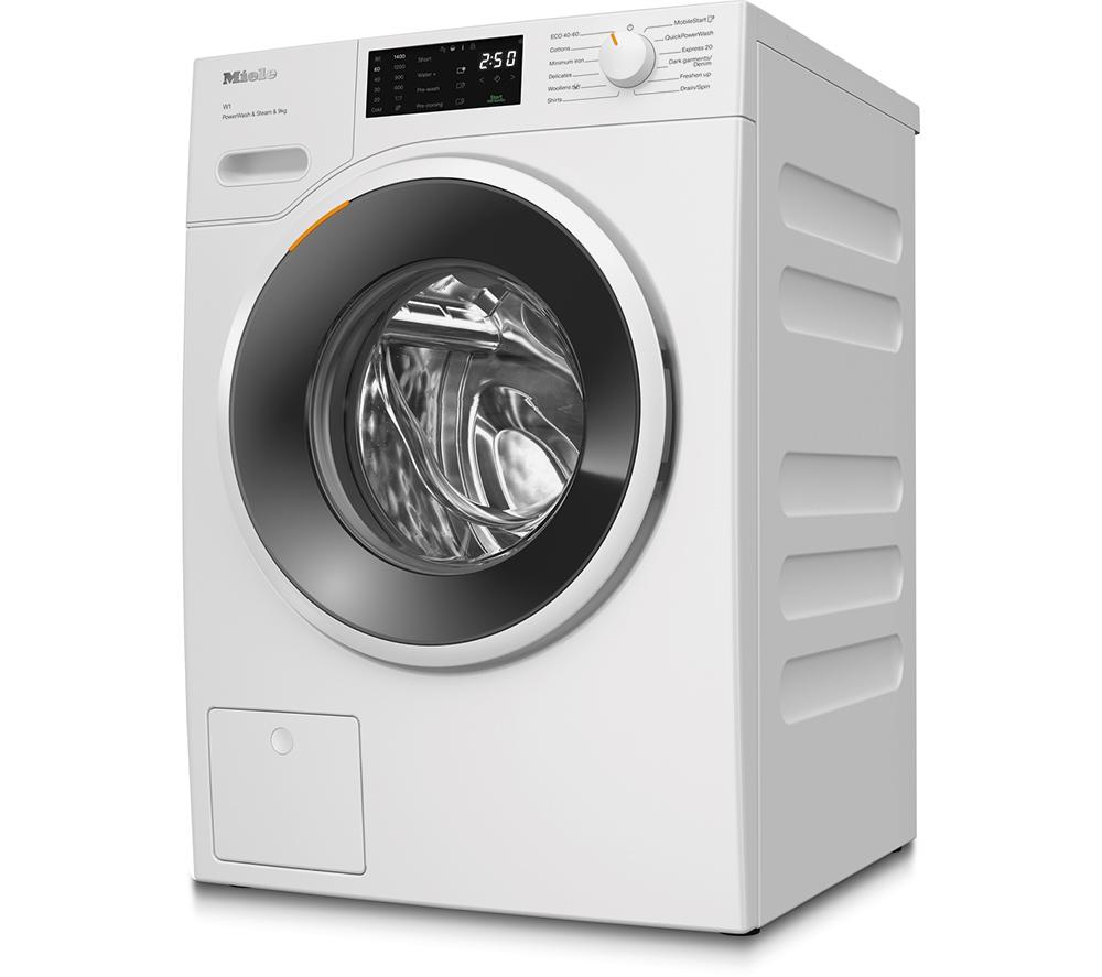 Lavadora MIELE WWD380 WCS PWash&Steam con WiFi, 9 kg, 1400 rpm - Blanco Loto