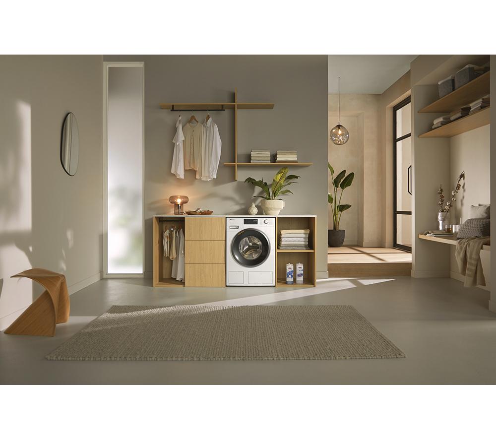 MIELE WWG880 WCS PWash&TDos&Steam Lavadora con WiFi de 9 kg y 1400 rpm - Blanco Loto