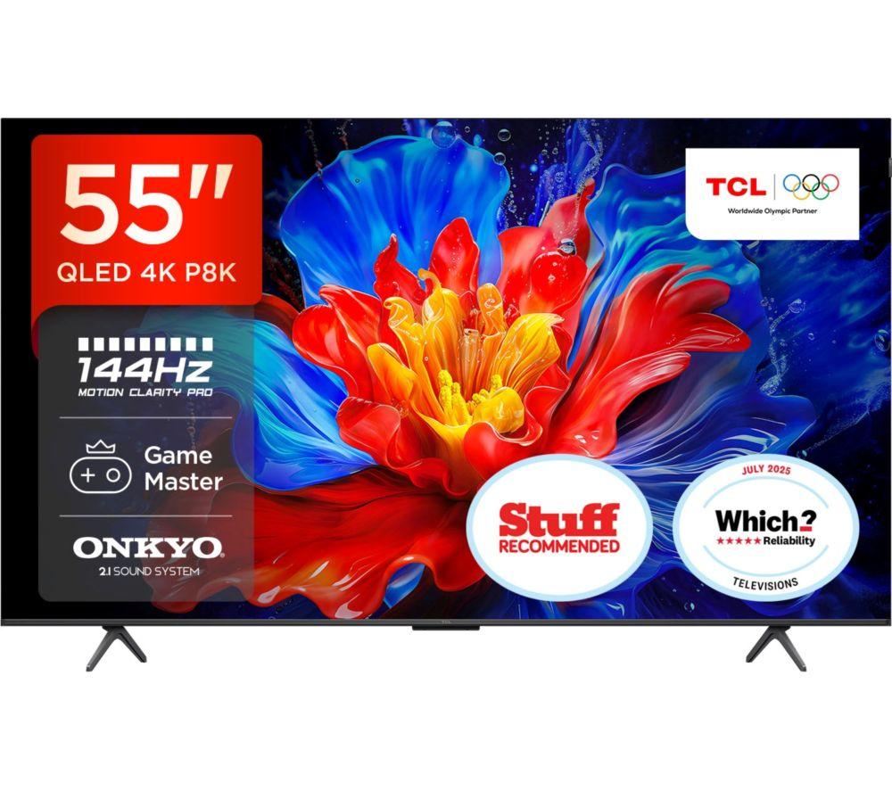 TCL 55P8K 55" Smart 4K Ultra HD HDR QLED TV