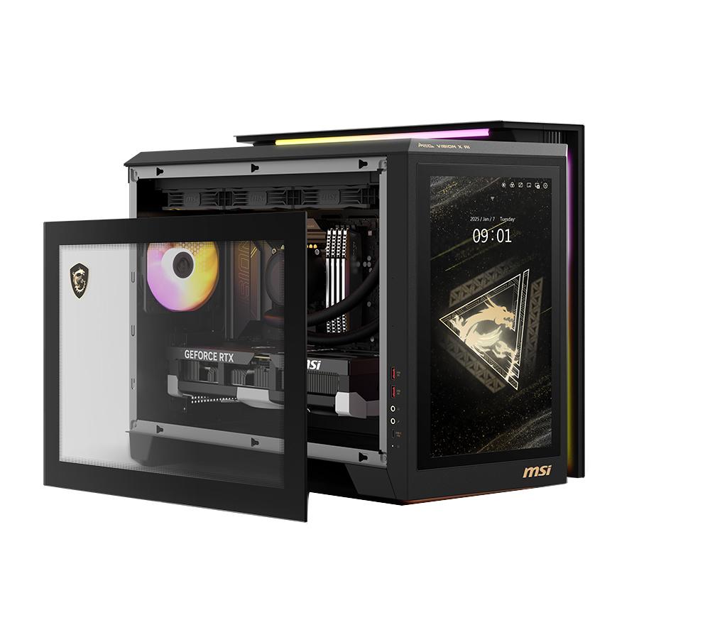 MSI MEG Vision X AI Gaming PC - Intel® Core™ Ultra 9, RTX 5090, 2 TB SSD