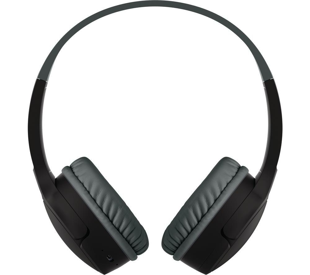 BELKIN SoundForm Mini AUD002BTBKV3 Wireless Bluetooth Kids Headphones - Black