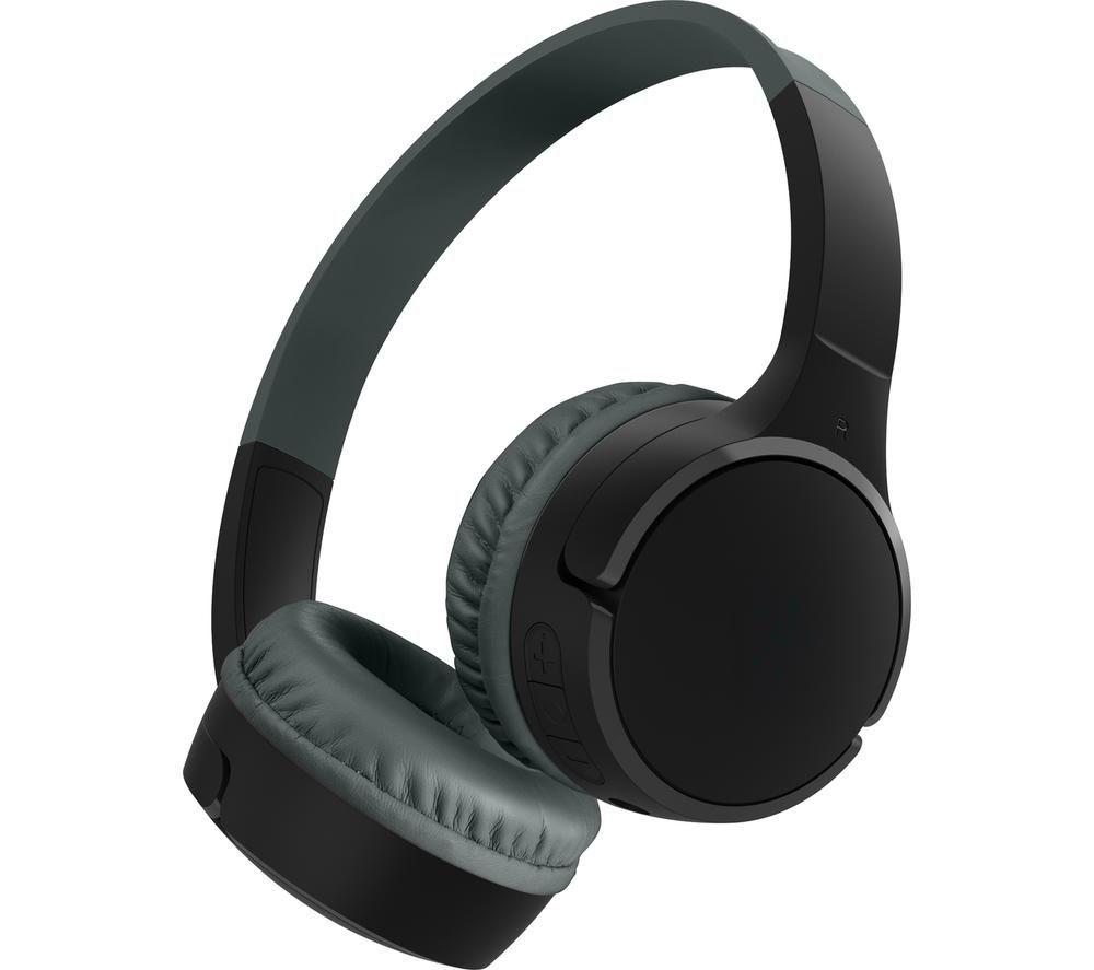 BELKIN SoundForm Mini AUD002BTBKV3 Wireless Bluetooth Kids Headphones - Black
