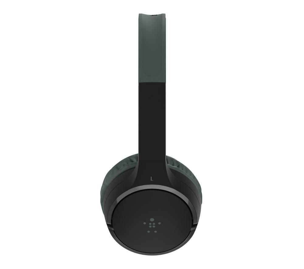 BELKIN SoundForm Mini AUD002BTBKV3 Wireless Bluetooth Kids Headphones - Black