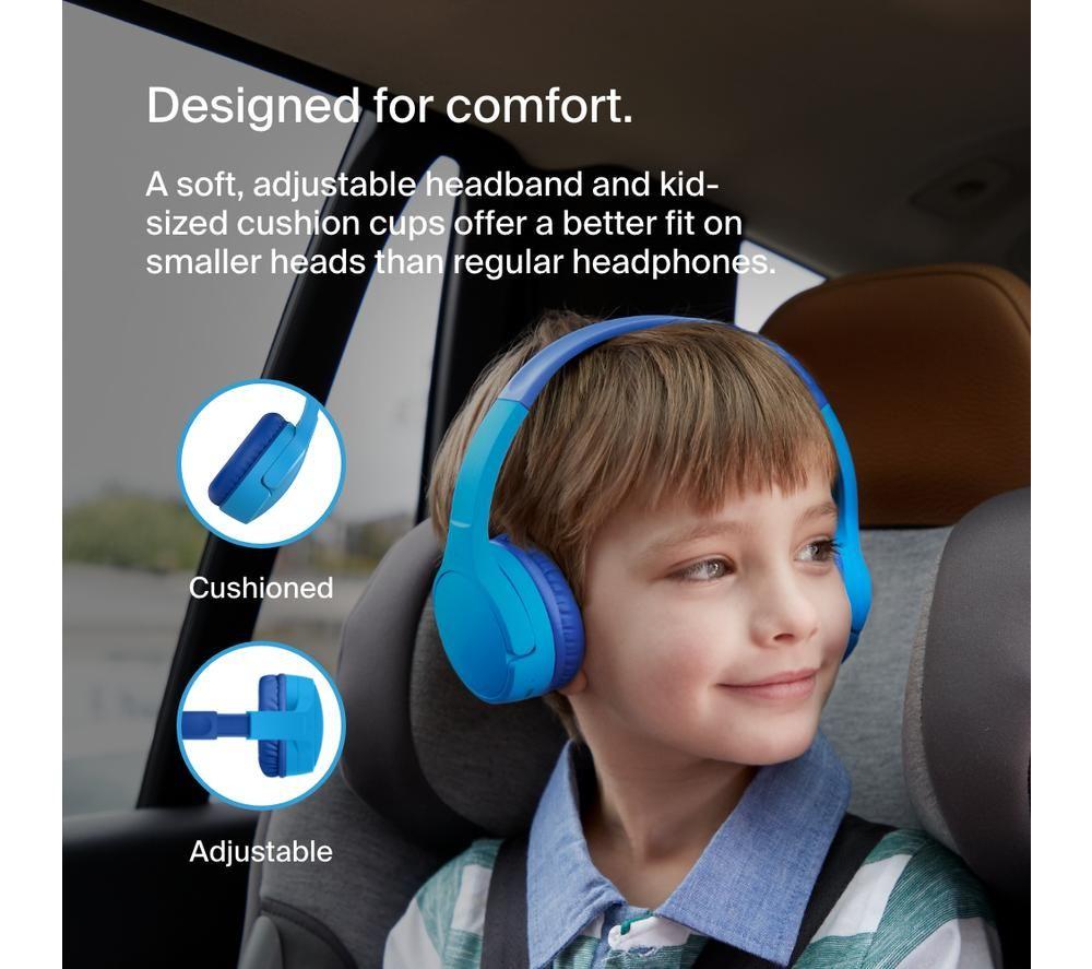Auriculares inalámbricos Bluetooth para niños BELKIN SoundForm Mini AUD002BTBLV3 - Azul