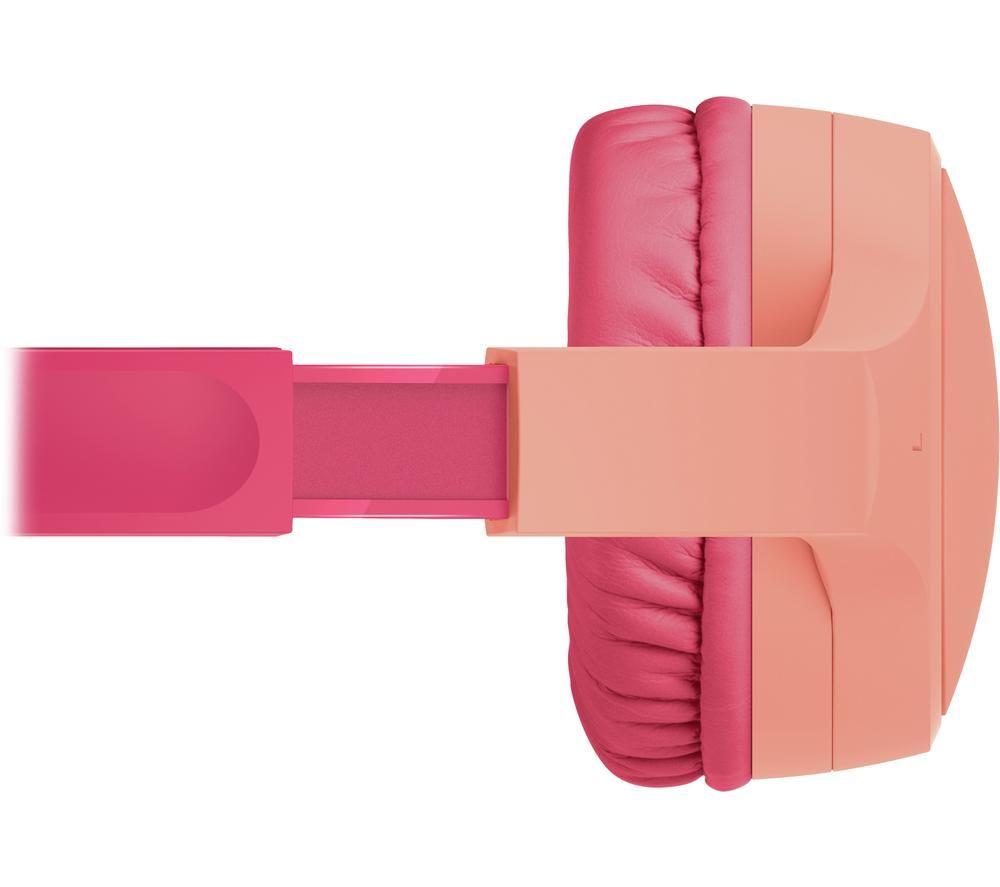 BELKIN SoundForm Mini AUD002BTPKV3 Wireless Bluetooth Kids Headphones - Pink