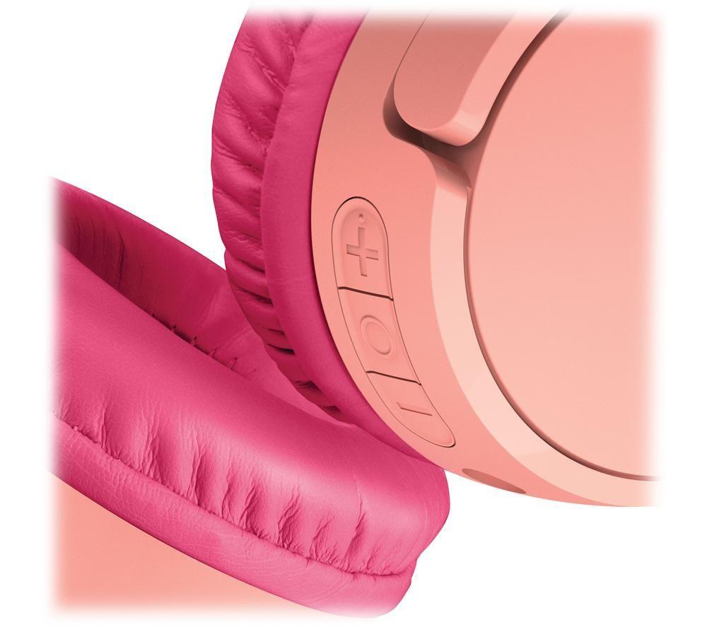 BELKIN SoundForm Mini AUD002BTPKV3 Wireless Bluetooth Kids Headphones - Pink