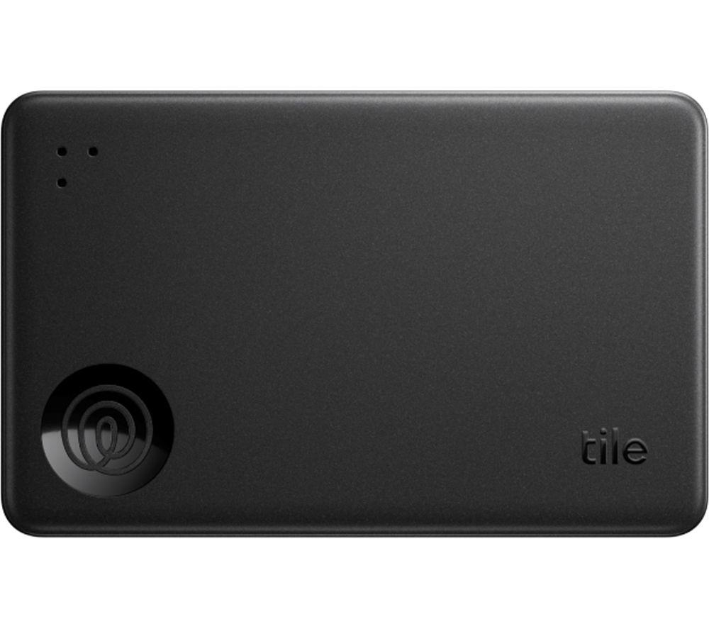 TILE Mate Essentials (2024) Bluetooth Tracker Bundle - Black, Pack of 4