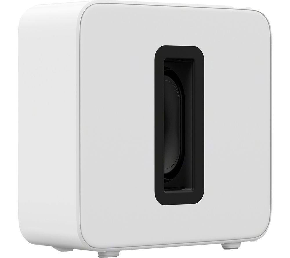 SONOS Arc Ultra Sound Bar & Sub 4 Wireless Subwoofer Bundle - White