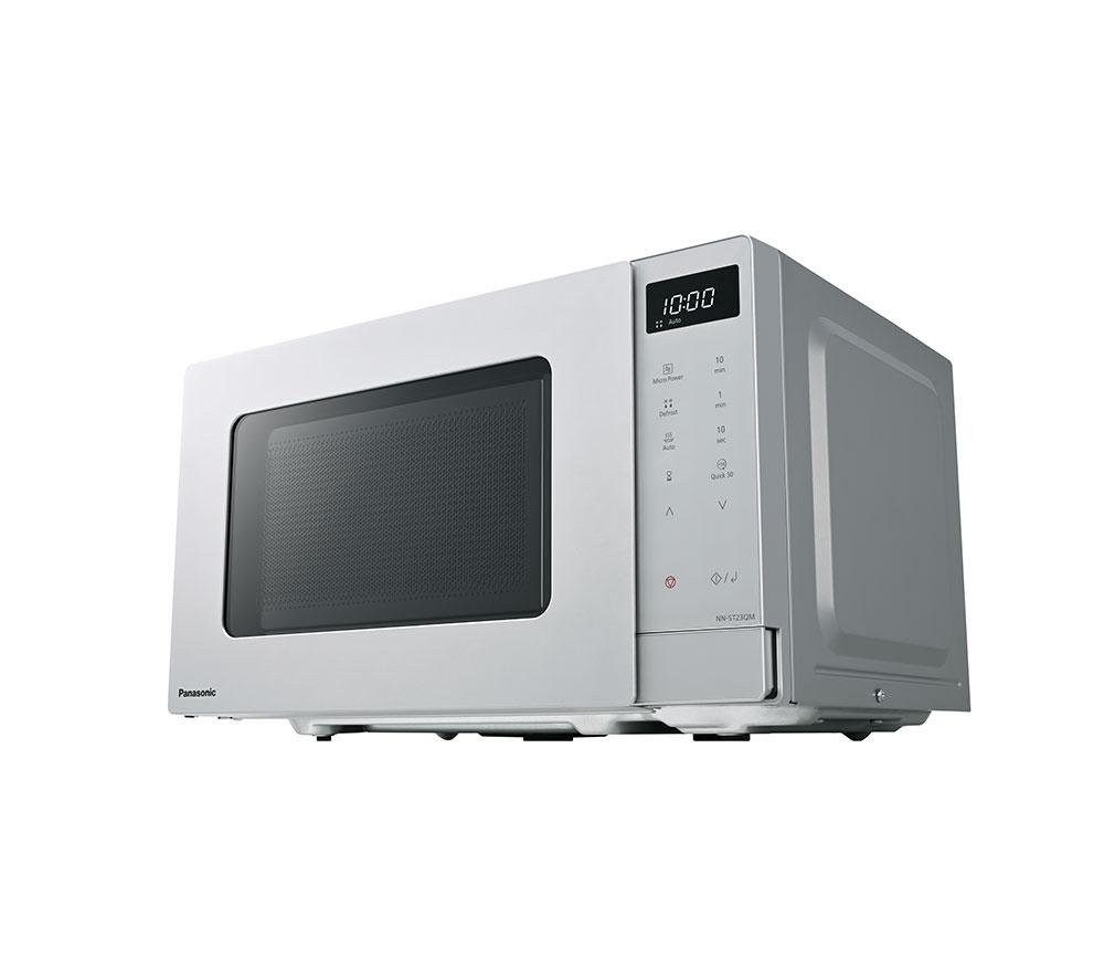 PANASONIC NN-ST23QMBPQ Horno microondas compacto solo - Plata