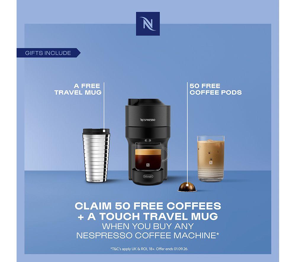 NESPRESSO by De'Longhi Vertuo Pop ENV90.Y Kaffeemaschine - Gelb
