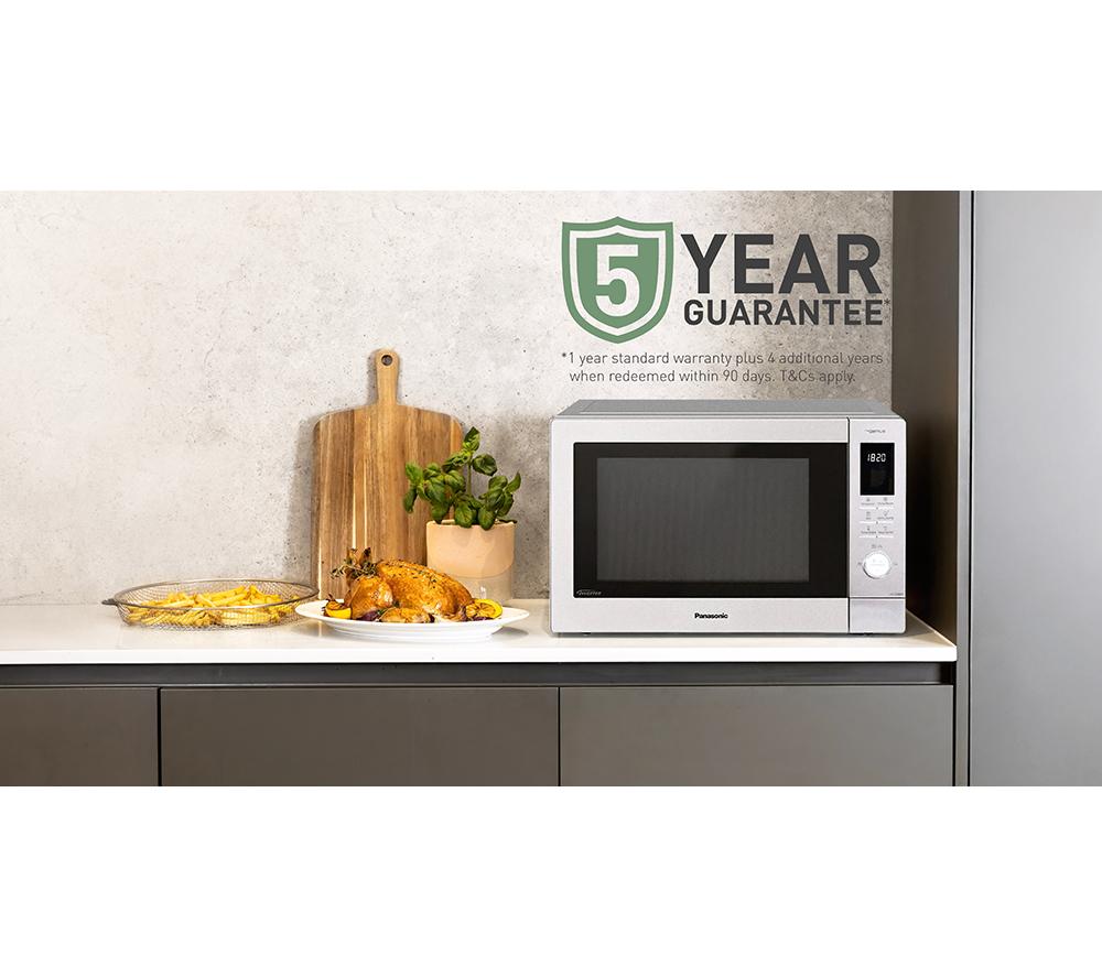 PANASONIC Horno microondas de convección 4 en 1 con freidora de aire NN-CD88QSBPQ - Acero inoxidable