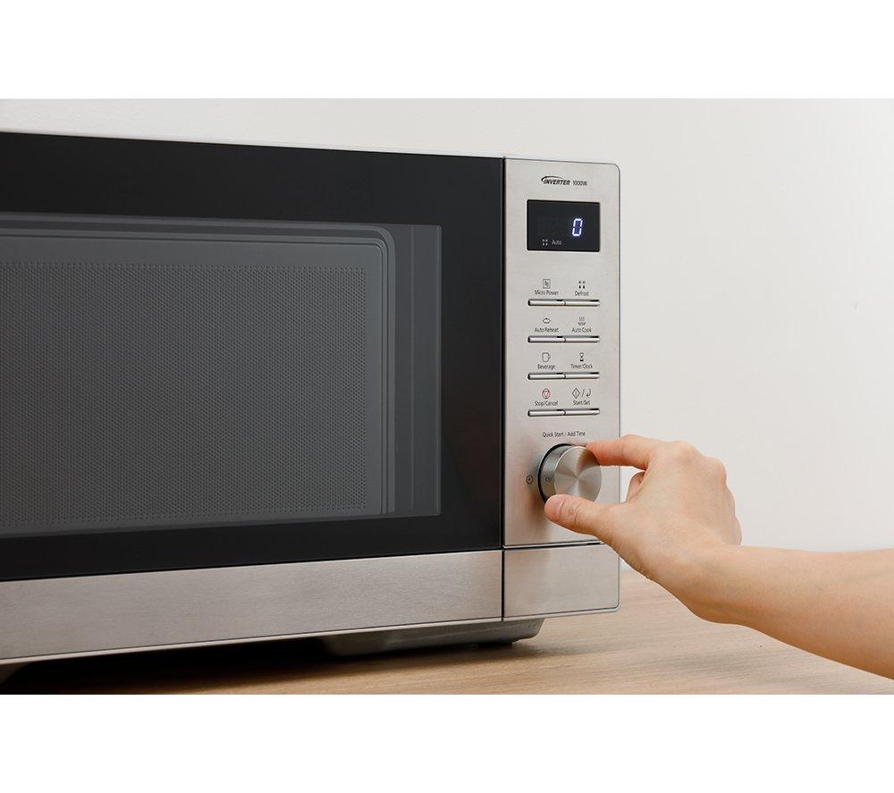 PANASONIC NN-SD37QSBPQ Solo Microwave - Silver