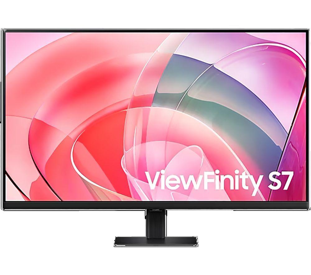 SAMSUNG ViewFinity S7 LS32D700EAUXXU 4K Ultra HD 32" IPS LCD Monitor & Mac mini (2024) (M4, 512 GB SSD, Silver) Bundle