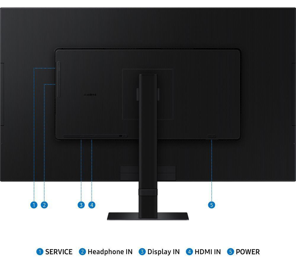 SAMSUNG ViewFinity S7 LS32D700EAUXXU 4K Ultra HD 32" IPS LCD Monitor & Mac mini (2024) (M4, 512 GB SSD, Silver) Bundle