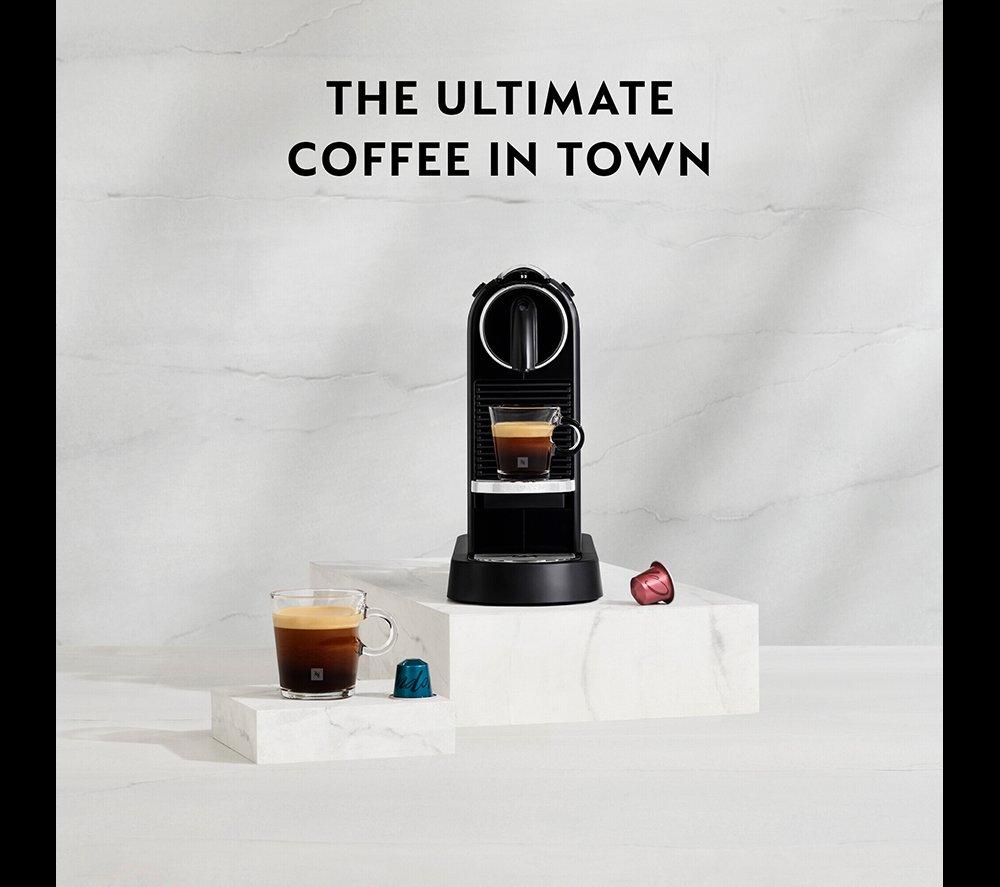 Nespresso by De'Longhi Citiz EN167.B Kaffeemaschine – Schwarz