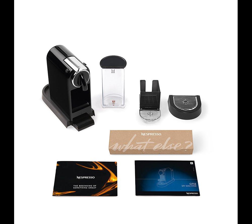 Nespresso by De'Longhi Citiz EN167.B Kaffeemaschine – Schwarz