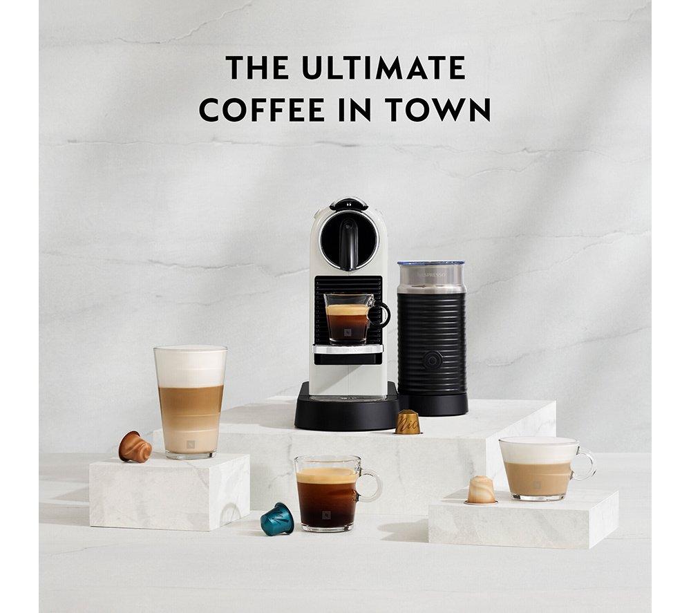 NESPRESSO by De'Longhi Citiz mit Milchaufschäumer EN267.BAE Kaffeemaschine – Schwarz