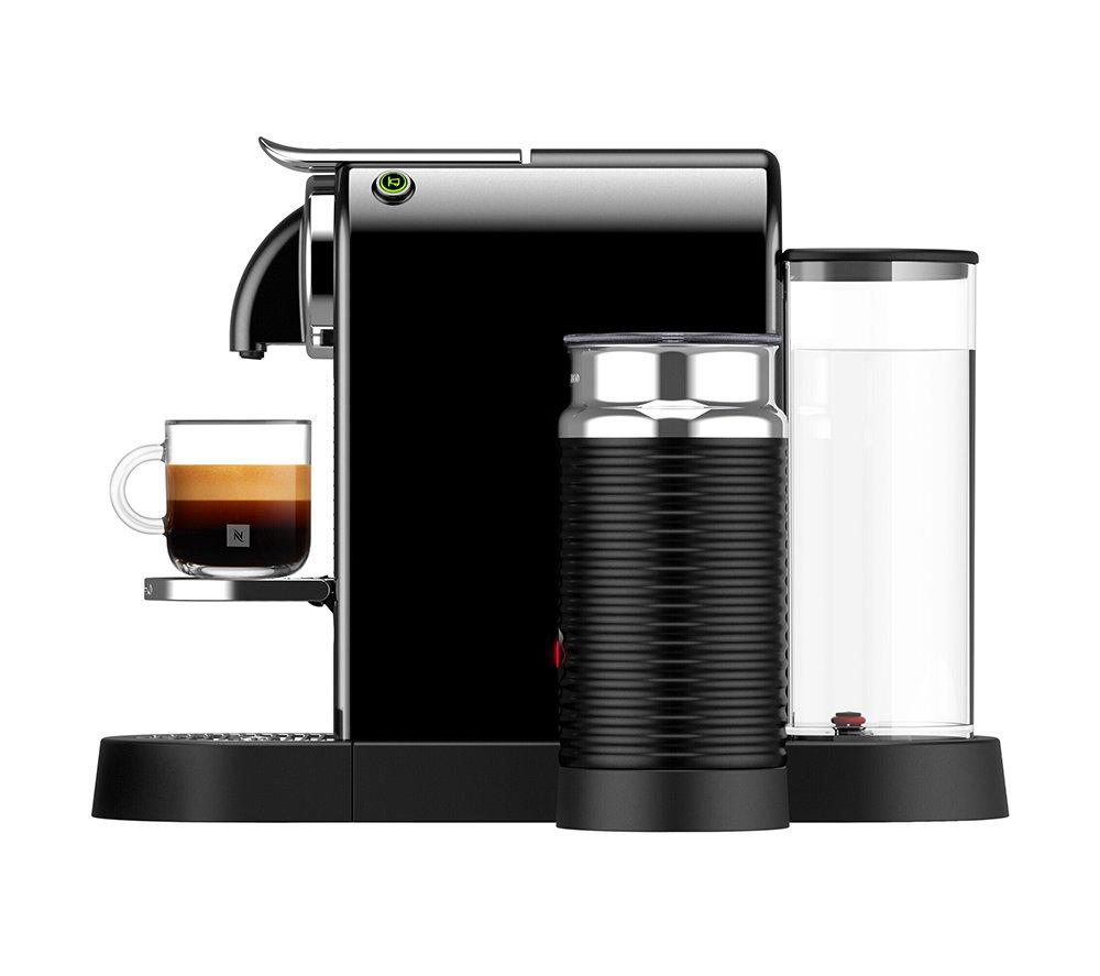 Cafetera NESPRESSO by De'Longhi Citiz con espumador de leche EN267.BAE – Negra