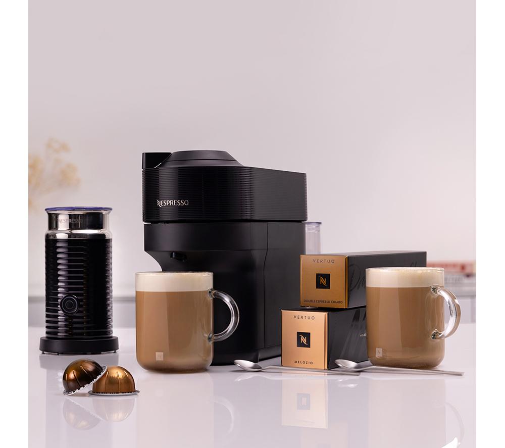 NESPRESSO by De'Longhi Vertuo Pop Barista Bundle ENV90.BAE Coffee Machine - Black