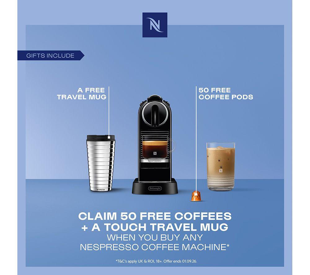 NESPRESSO by De'Longhi Citiz EN167.W Kaffeemaschine - Weiß