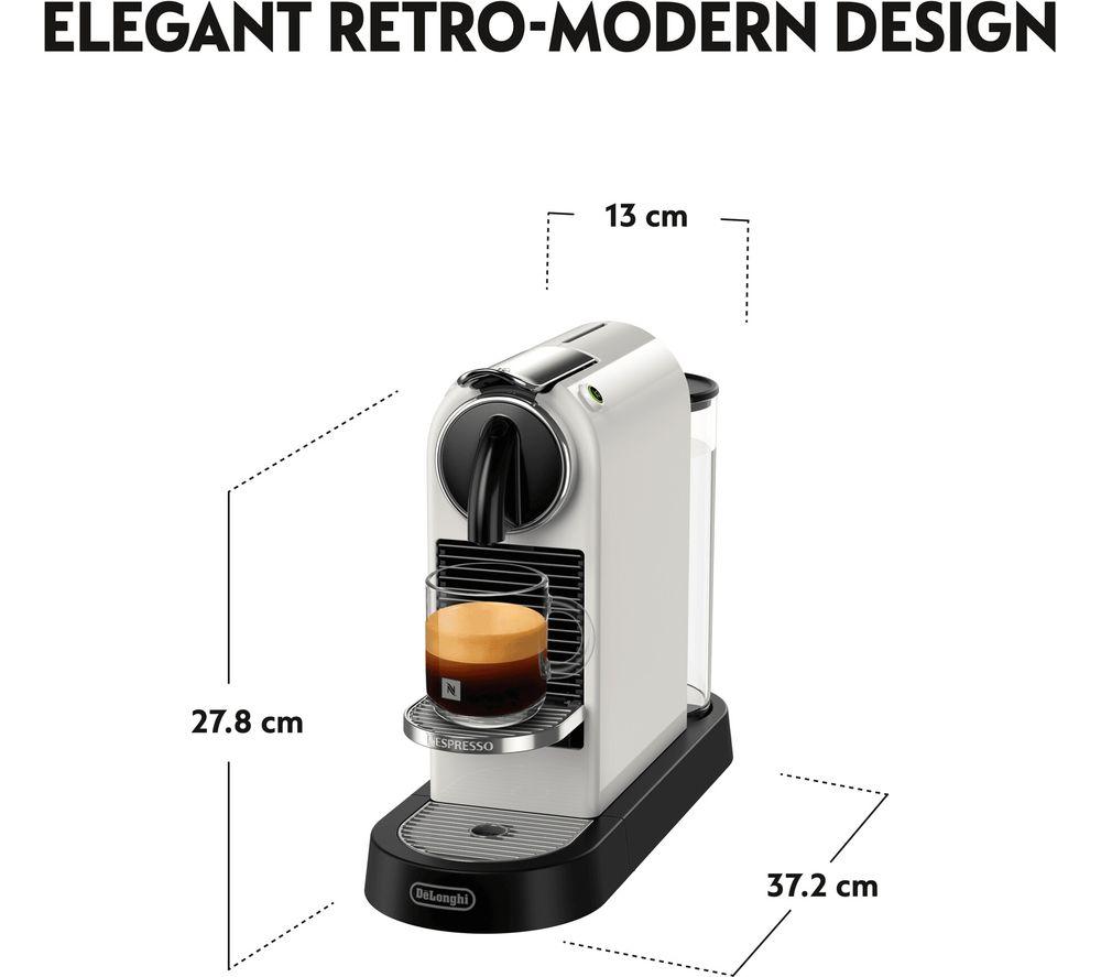 NESPRESSO by De'Longhi Citiz EN167.W Kaffeemaschine - Weiß