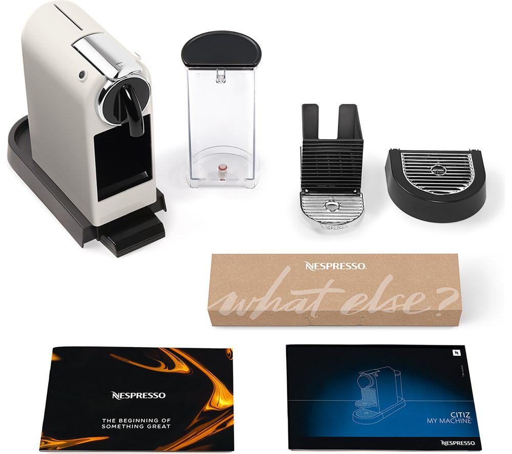 NESPRESSO by De'Longhi Citiz EN167.W Kaffeemaschine - Weiß