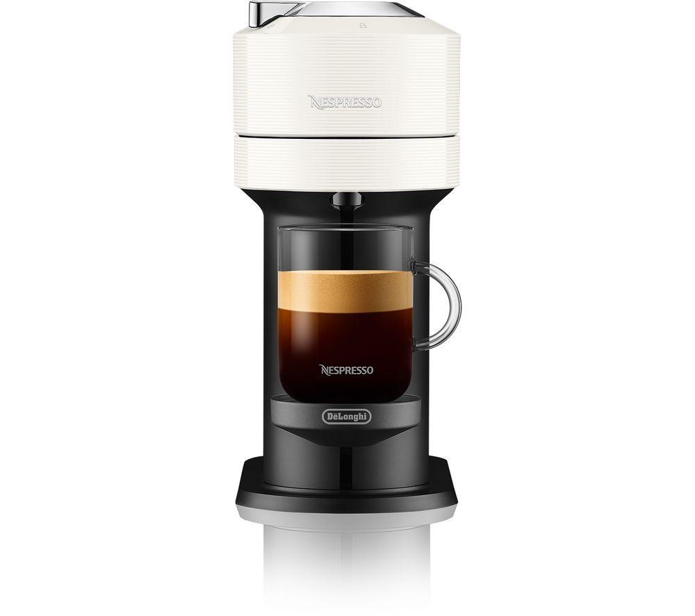 NESPRESSO by De'Longhi Vertuo Next ENV120.W Kaffeemaschine – Schwarz & Weiß
