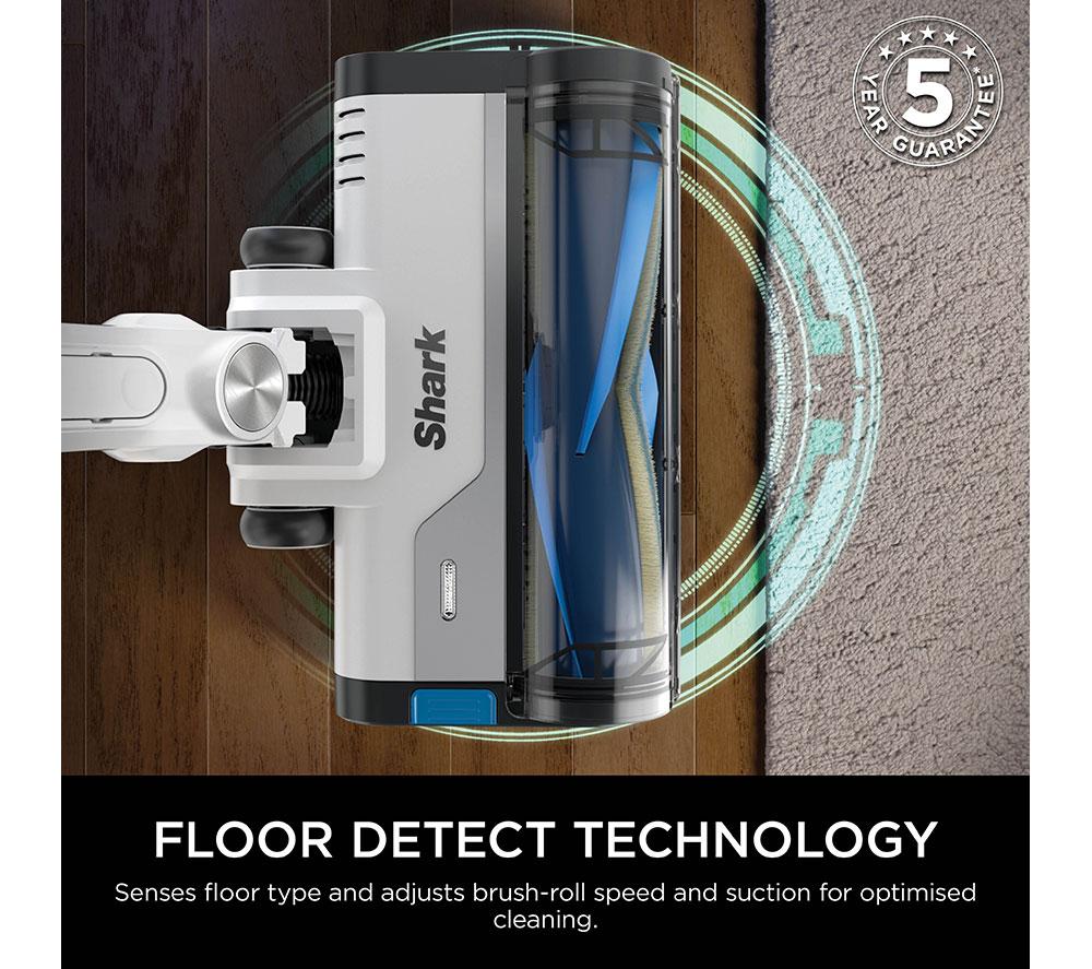 SHARK PowerPro Pet Anti Hair Wrap & Floor Detect IZ380UKT Cordless Vacuum Cleaner - Java Metallic