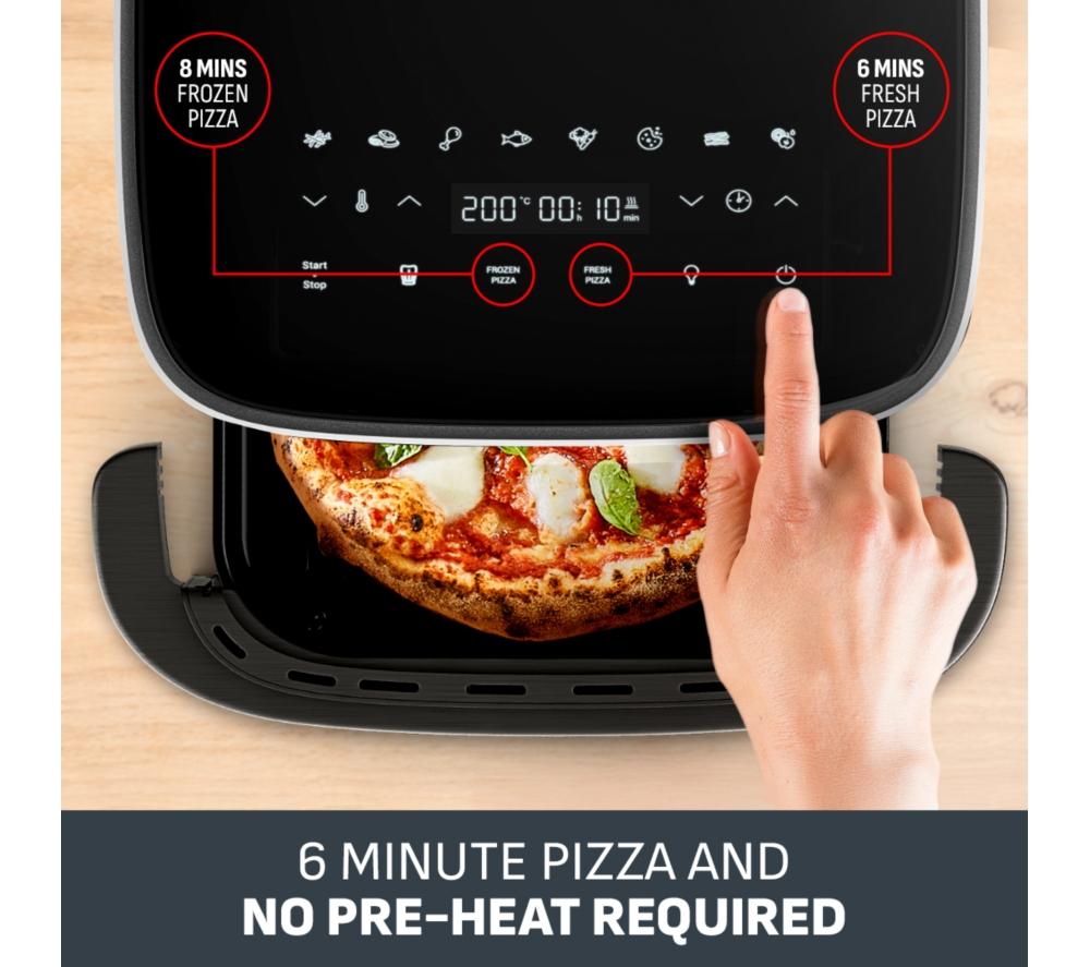 TEFAL Easy Fry FW402HG0 Air Fryer & Pizza Cutter - Black