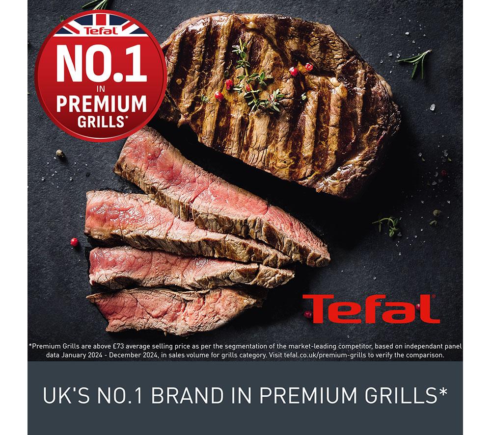 TEFAL OptiGrill+ XL GC7278G1 Health Grill - Black