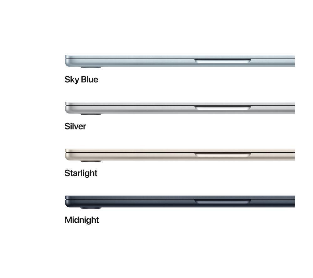 APPLE MacBook Air 13.6" (2025) - M4, 512 GB SSD, RAM 24 GB, Silver