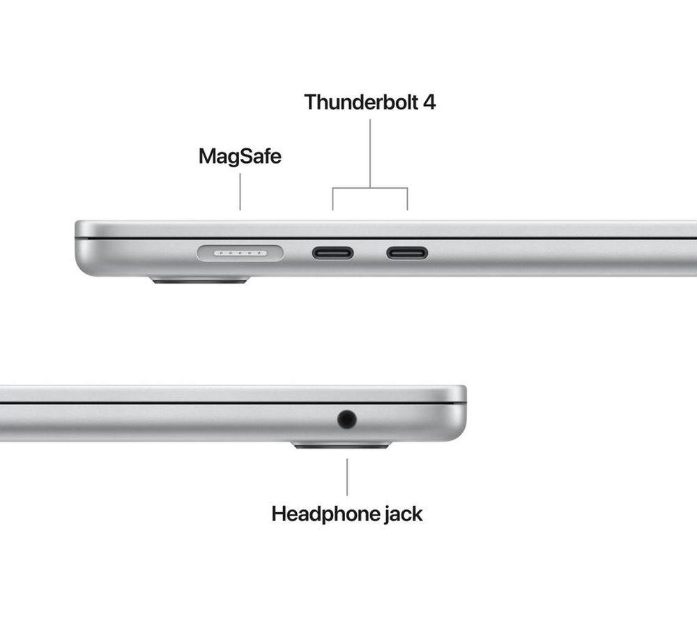APPLE MacBook Air 15" (2025) - M4, 256 GB SSD, Silver