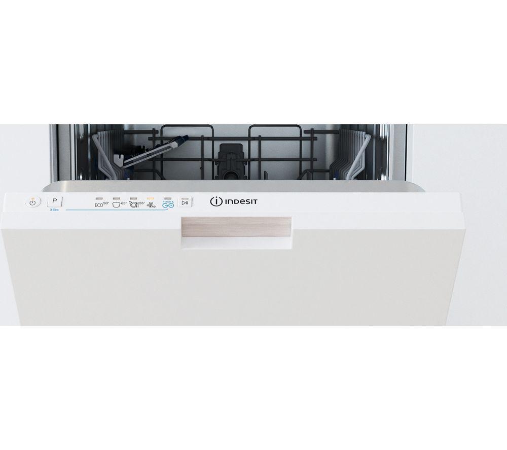INDESIT Push&Go IN2IE10CS80UK Slimline Integrated Dishwasher