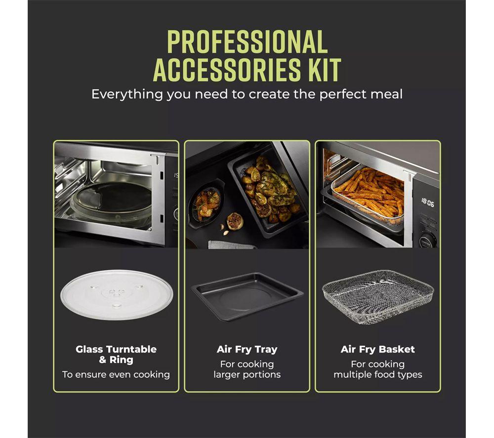 TOWER AirWave Pro 2-in-1 Air Fryer and Microwave