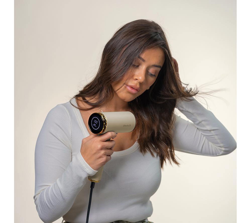GTECH DryOnic Ionic Fast Drying Hair Dryer - Oyster