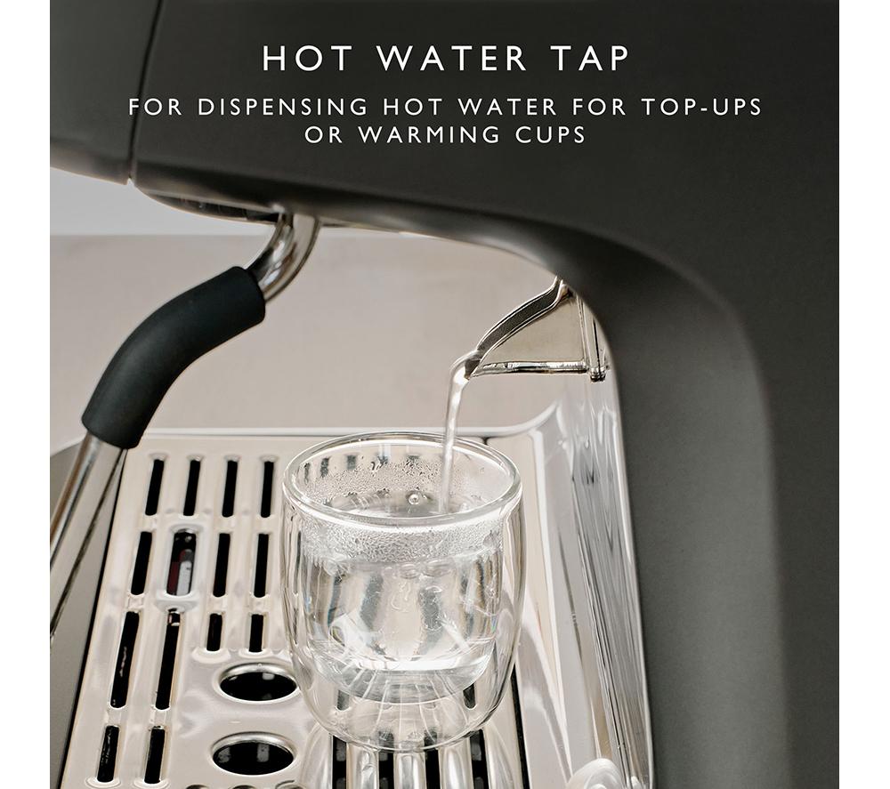 DUALIT Espressivo Pro 84455 Cafetera automática con doble caldera y molinillo integrado - Gris