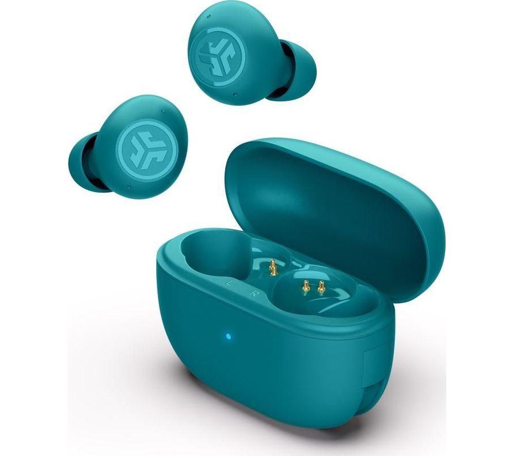 Audífonos inalámbricos con cancelación de ruido Bluetooth JLAB Go POP ANC - Azul verdoso