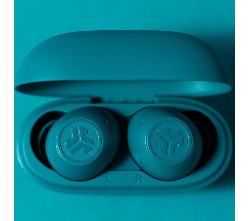 Audífonos inalámbricos con cancelación de ruido Bluetooth JLAB Go POP ANC - Azul verdoso