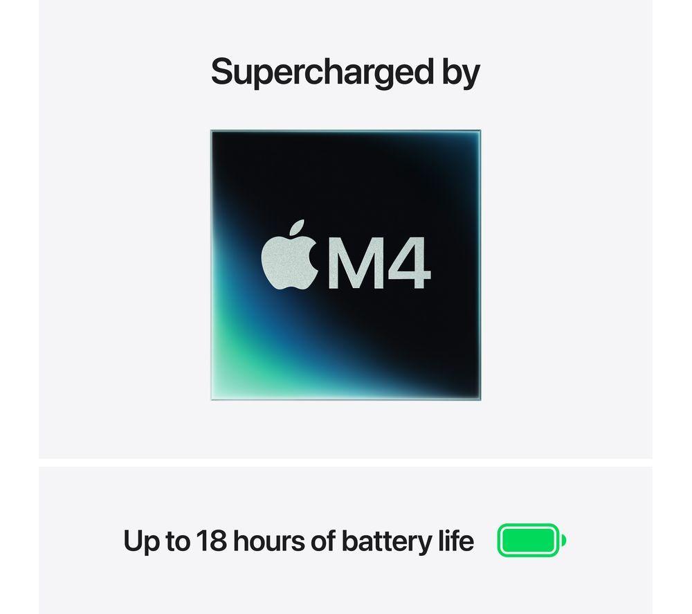 APPLE MacBook Air 15" (2025) - M4, 256 GB SSD, Midnight