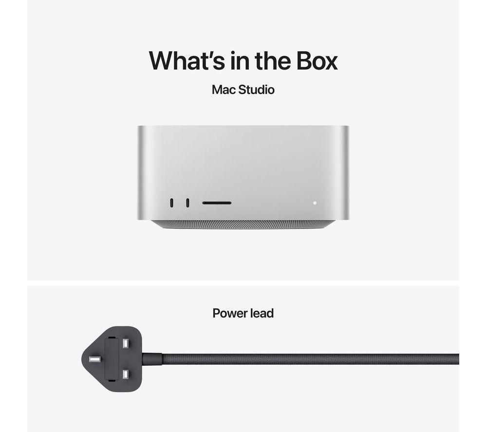 APPLE Mac Studio - M3 Ultra, 1 TB SSD, Silver