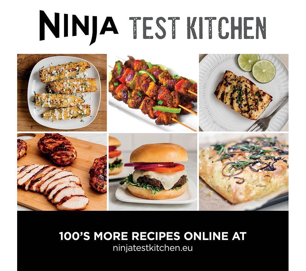 NINJA DG551UK 6-in-1 MAX Indoor Grill & Air Fryer - Grey & Silver