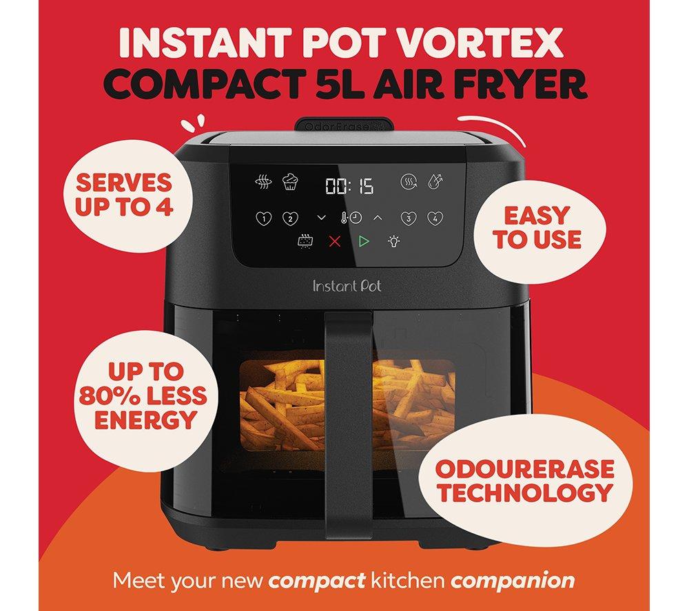 INSTANT POT Vortex Compact Air Fryer - Black