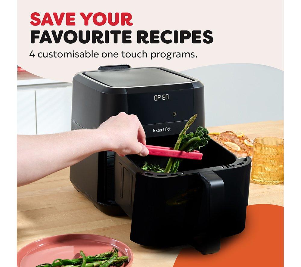 Freidora de aire compacta INSTANT POT Vortex - Negra