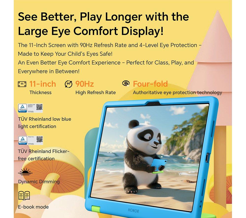 HONOR Pad X8a 11" Kids Tablet - 128 GB, Blue
