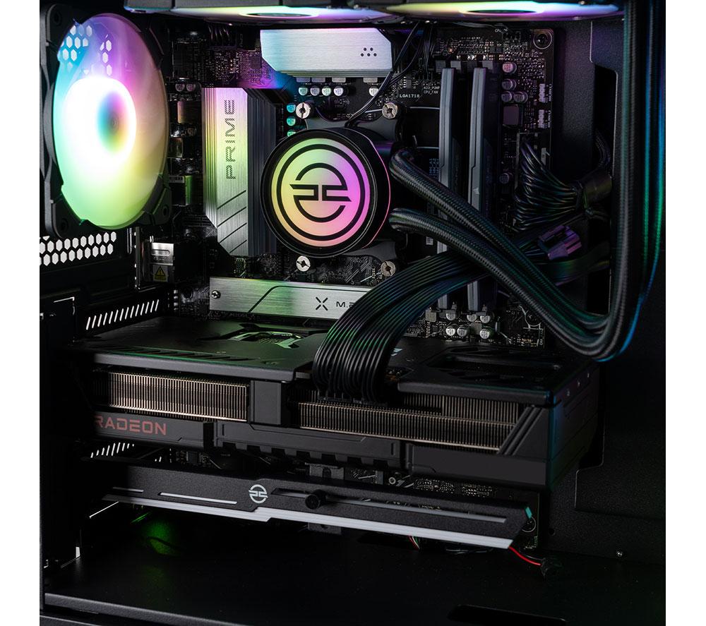 PCSPECIALIST Flux 605 Gaming PC - AMD Ryzen 7, RX 9070 XT, 2 TB SSD