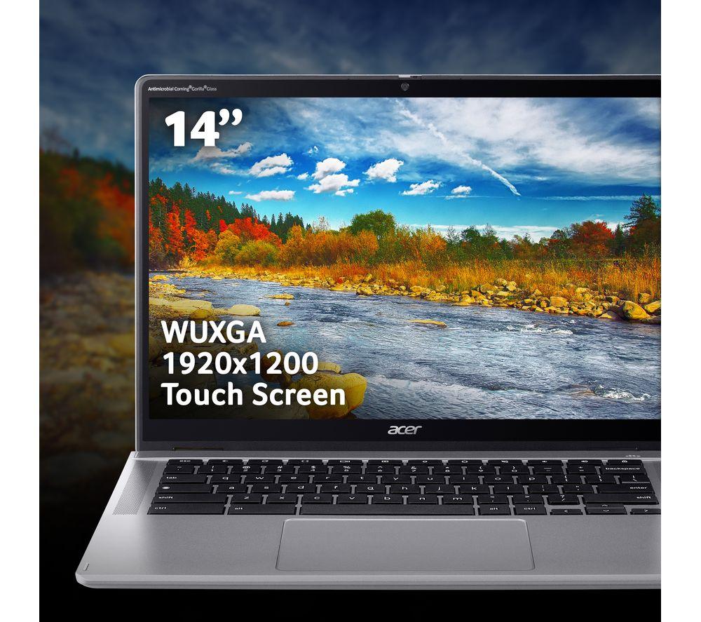 ACER Spin 314 14" 2 in 1 Chromebook - Intel® Core™ i3, 128 GB eMMC, Silver