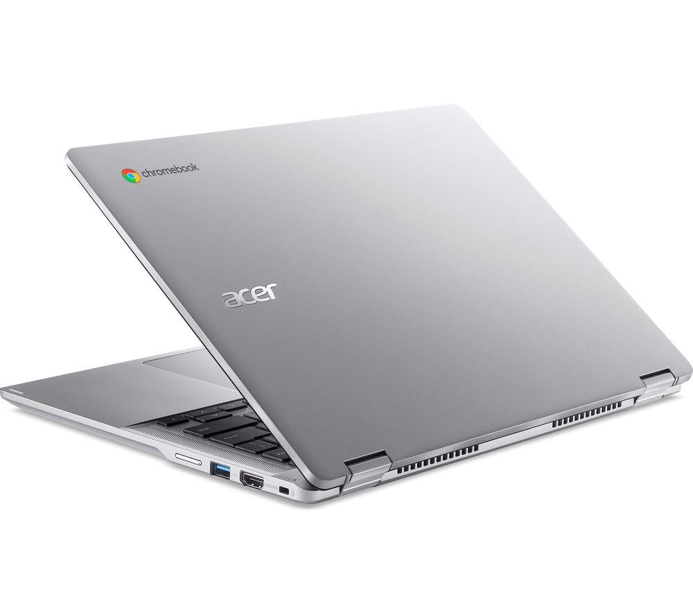 ACER Spin 314 14" 2 in 1 Chromebook - Intel® Core™ i3, 128 GB eMMC, Silver