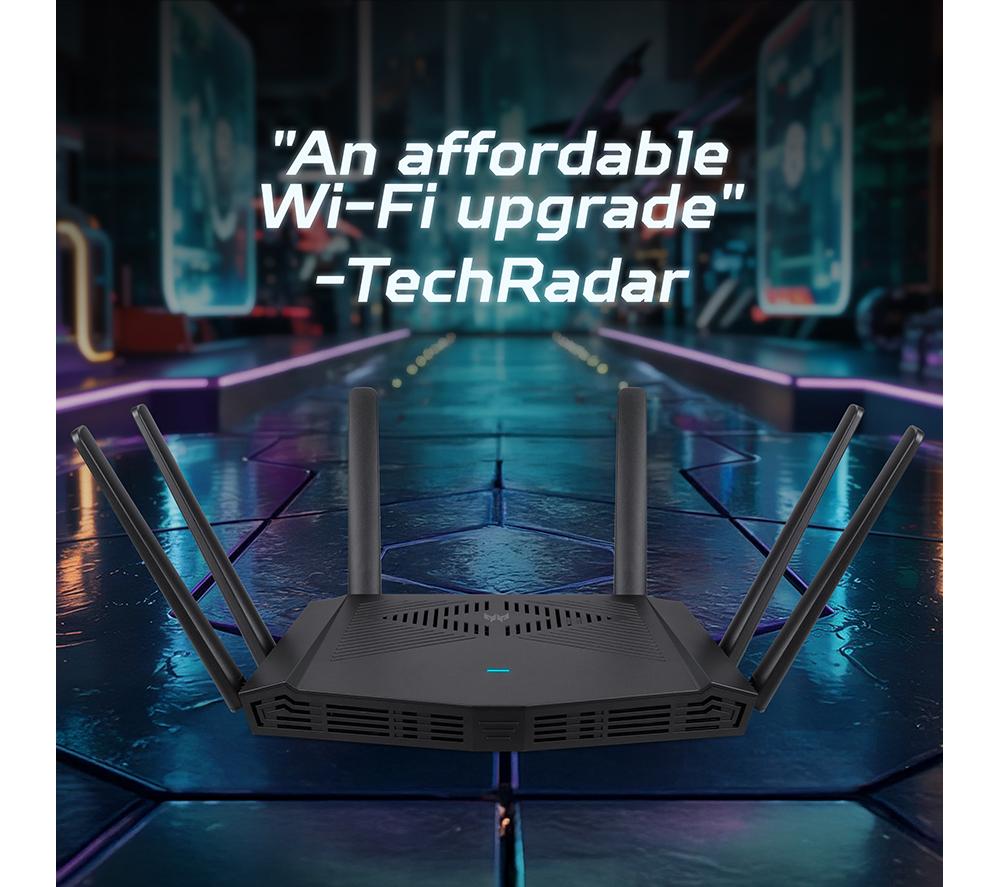 ACER Predator Connect W6x WiFi Cable Router - AX6000, Dual-band