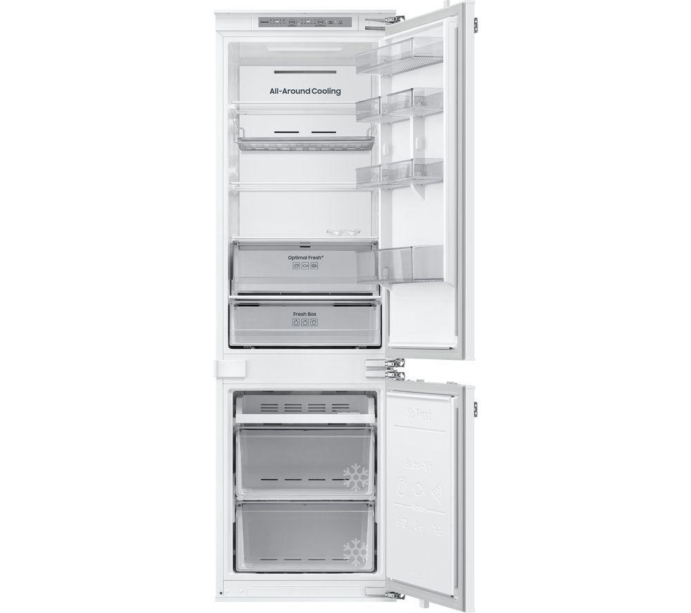 SAMSUNG Bespoke AI Serie 6 SpaceMax BRB70F26CEF0EU Integrierter Smart 70/30 Kühl-/Gefrierschrank – Festtür, Weiß