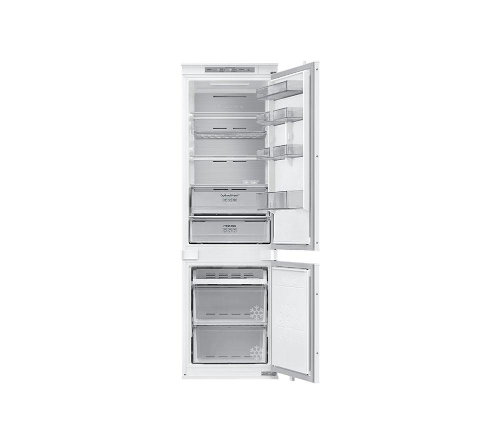SAMSUNG Bespoke AI Series 7 SpaceMax BRB80F26ACS0EU Integrated Smart 70/30 Fridge Freezer - Sliding Hinge, White